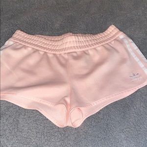 Peach Adidas Shorts